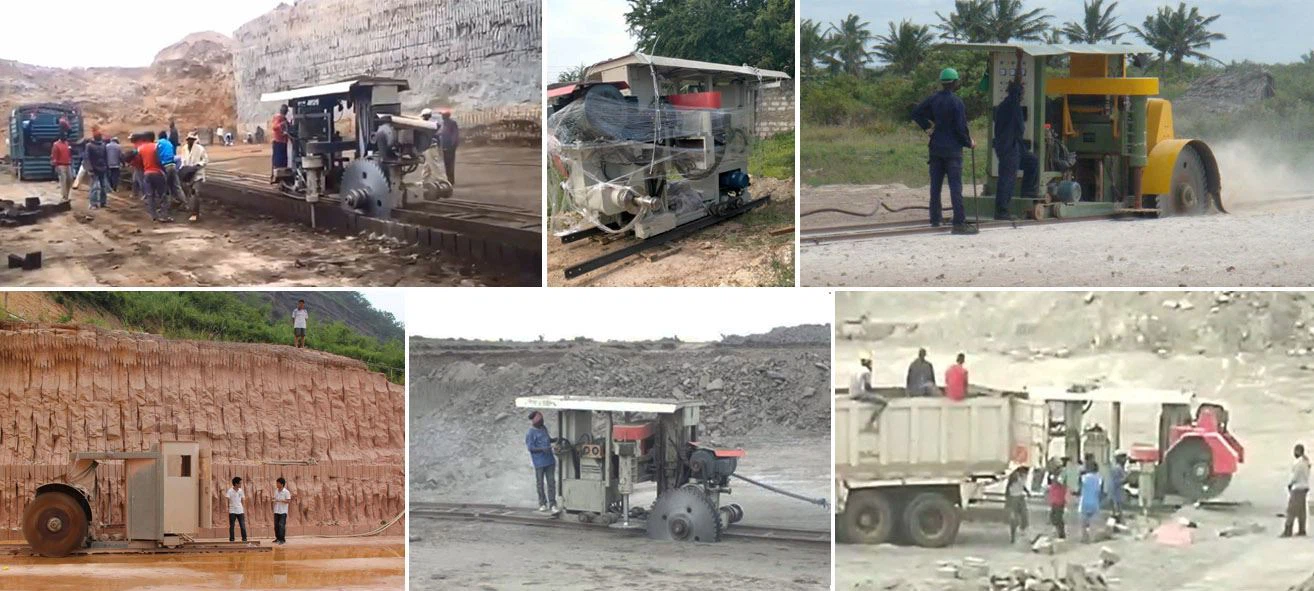 Limestone cutting machines in Africa
