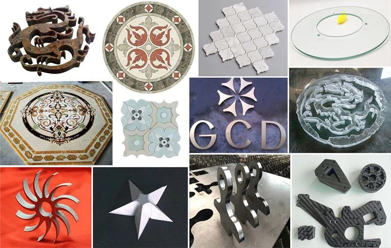 Application of CNC Water jet Cutter Machine