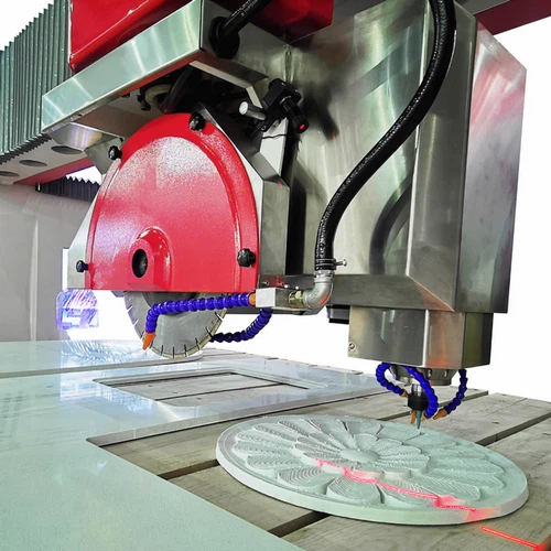 5 axis CNC Bridge Saw Stone Slab Cutting Machine
