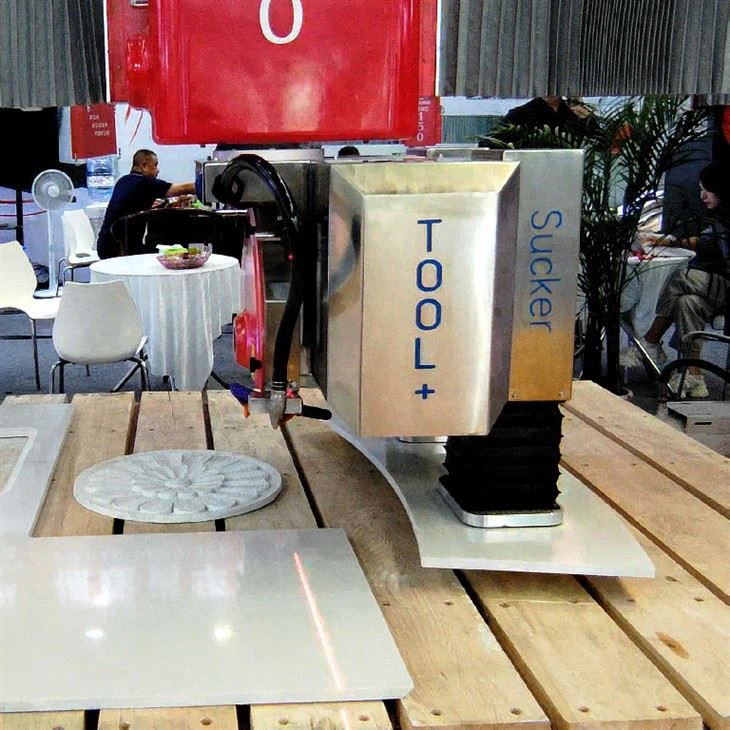 5 axis CNC Bridge Saw Stone Slab Cutting Machine