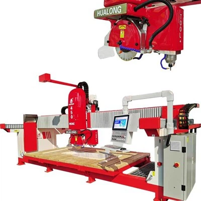 Hualong 5 Axis CNC Stone Cutting Machine